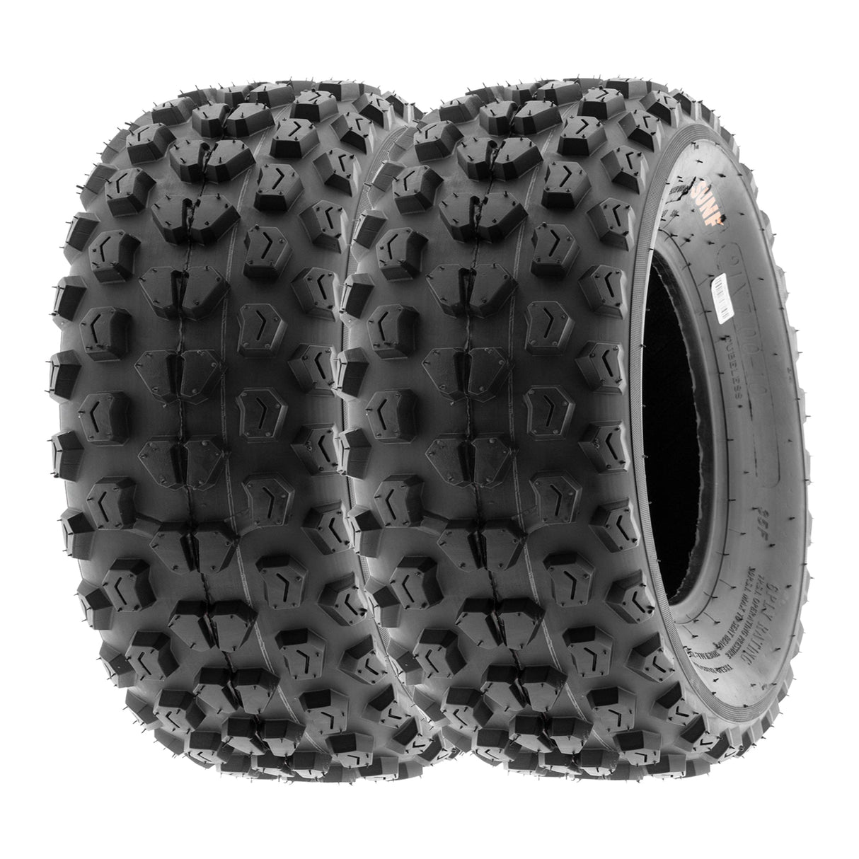 SunF ATV TIRE/UTV TIRE All Terrain 6 PR Tubeless A017 (set of 2) SUNF