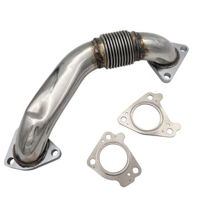 TruckTok 2001-2016 6.6L Chevrolet Chevy GMC Duramax LB7 LLY LBZ LMM LML Exhaust Up-Pipe(Passenger Side) TruckTok