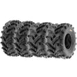 SunF ATV TIRE/UTV TIRE All Terrain 6 PR Tubeless A024 (bundle set) SUNF