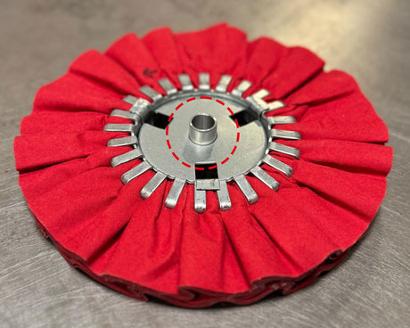 1/2" to 5/8" Shaft Adapter for Bench Grinders