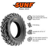 SunF ATV TIRE/UTV TIRE All Terrain 6 PR Tubeless A010 (set of 2) SUNF