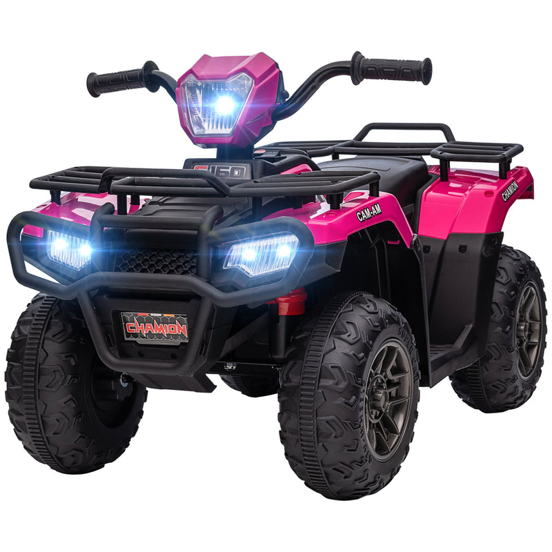 12V Kids ATV with Music, Headlights, and Forward/Backward Function - A Fun Ride for Young Adventurers!