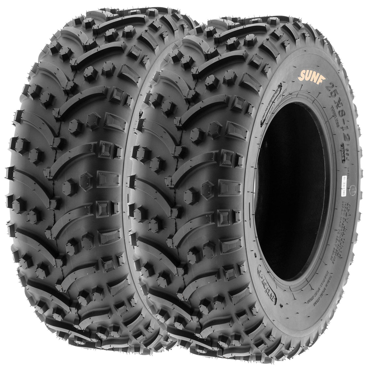 SunF ATV TIRE/UTV TIRE All Terrain 6 PR Tubeless A032 (bundle set) SUNF