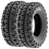 SunF ATV TIRE Sport All Terrain 6 PR Tubeless A027 (bundle set) SUNF