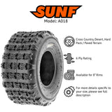 SunF ATV TIRE/UTV TIRE All Terrain 6 PR Tubeless A018 (set of 4) SUNF
