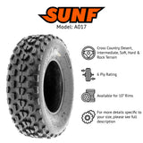 SunF ATV TIRE/UTV TIRE All Terrain 6 PR Tubeless A017 (set of 4) SUNF