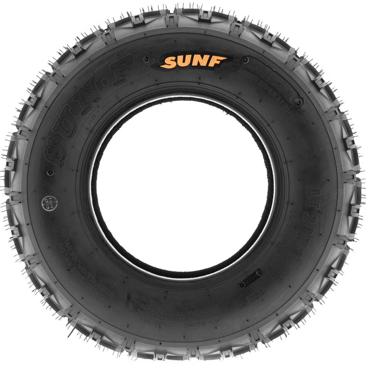 SunF ATV TIRE/UTV TIRE All Terrain 6 PR Tubeless A035 (bundle set) SUNF