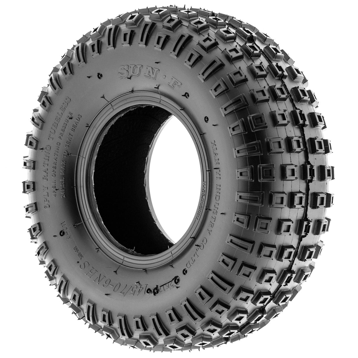 SunF ATV TIRE/UTV TIRE All Terrain 6 PR Tubeless A011 (set of 4) SUNF