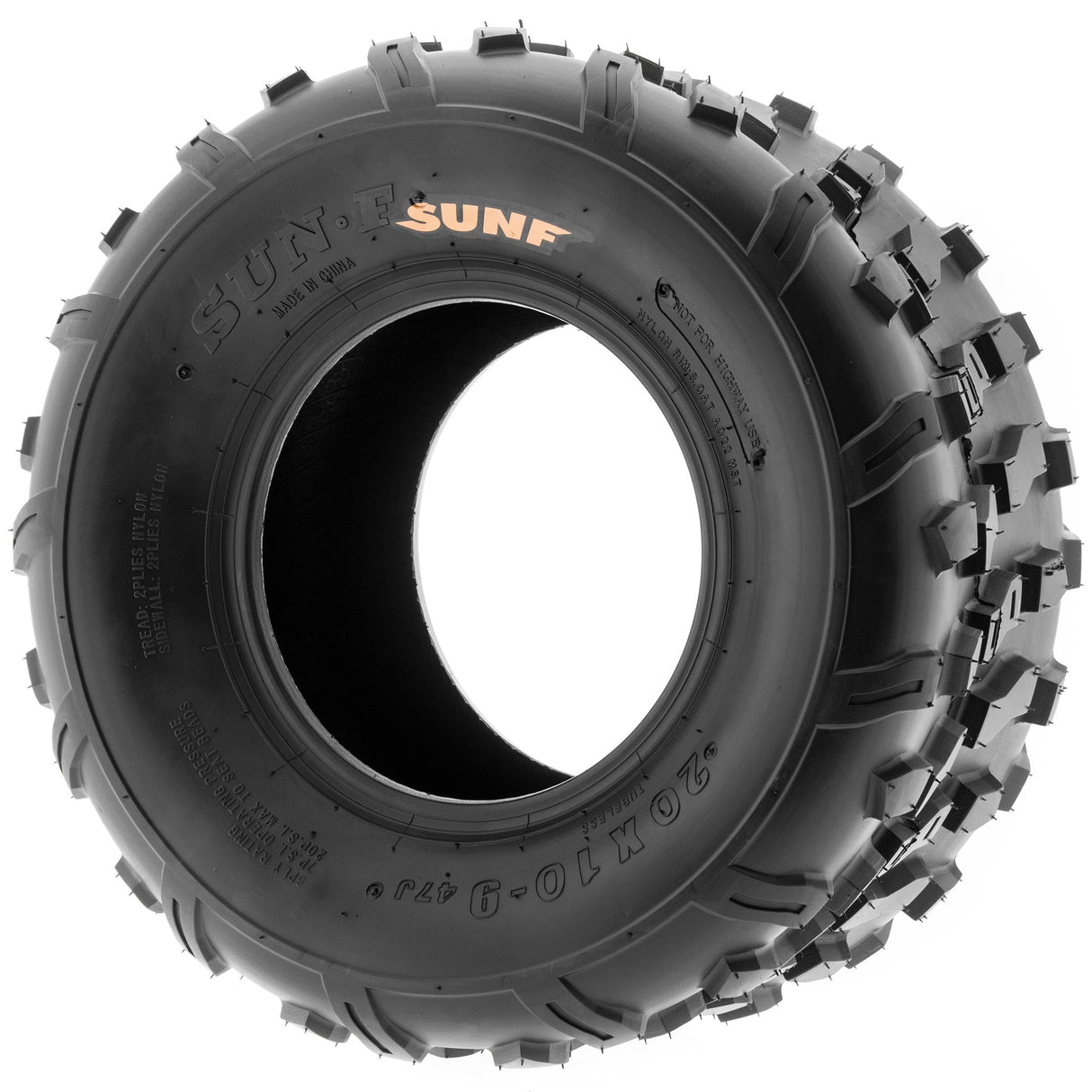 SunF ATV TIRE/UTV TIRE All Terrain 6 PR Tubeless A022 SUNF