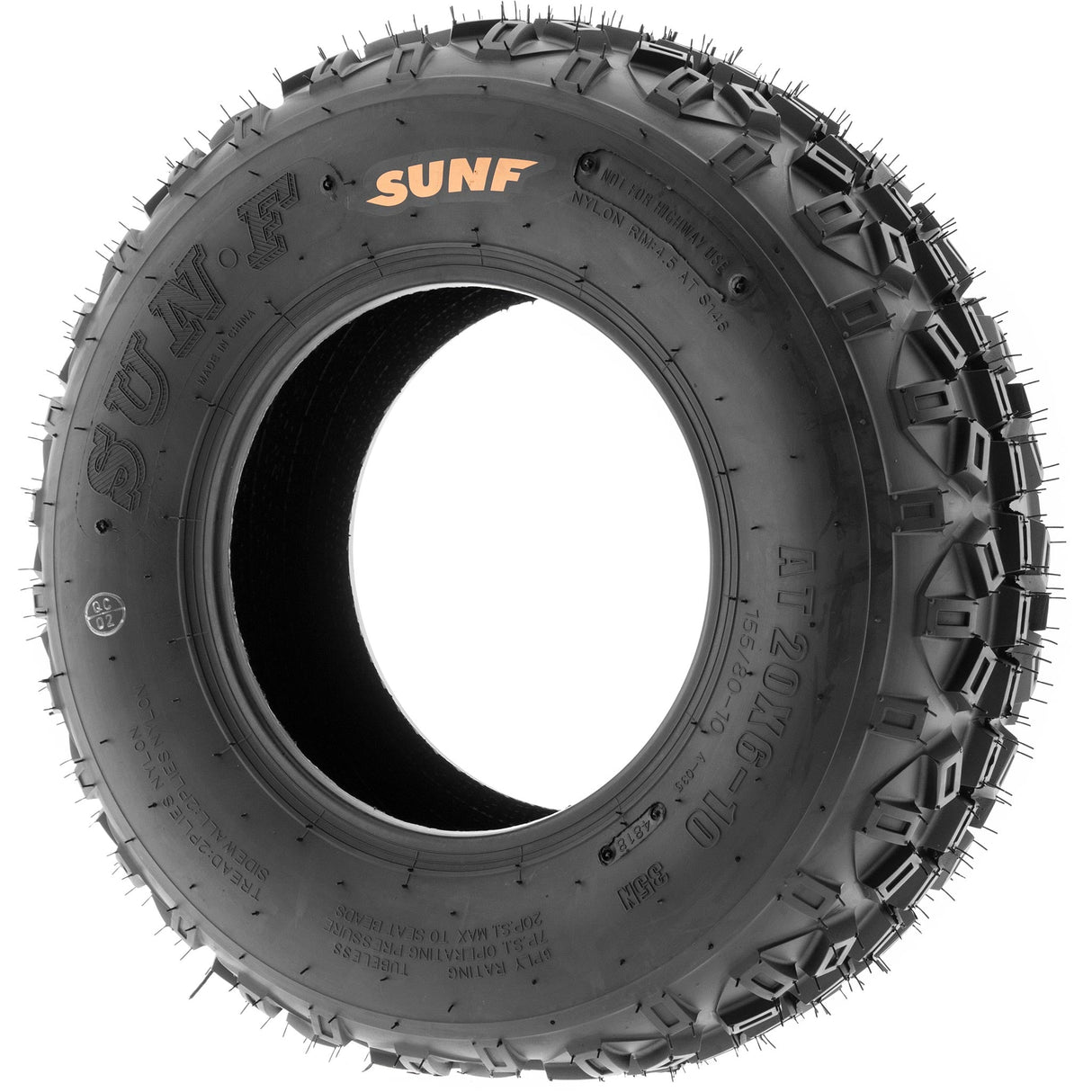 SunF ATV TIRE/UTV TIRE All Terrain 6 PR Tubeless A035 SUNF