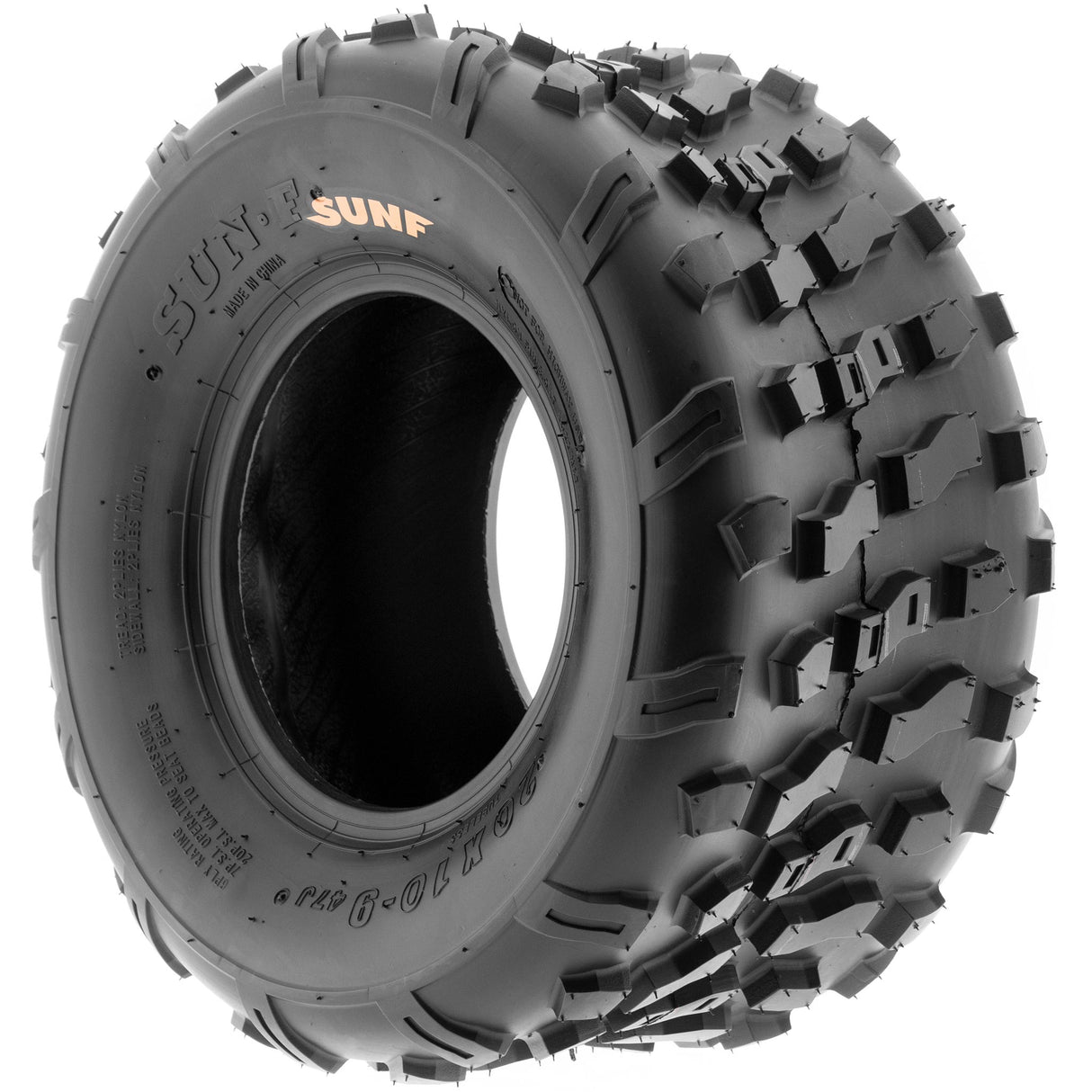 SunF ATV TIRE/UTV TIRE All Terrain 6 PR Tubeless A022 (set of 2) SUNF