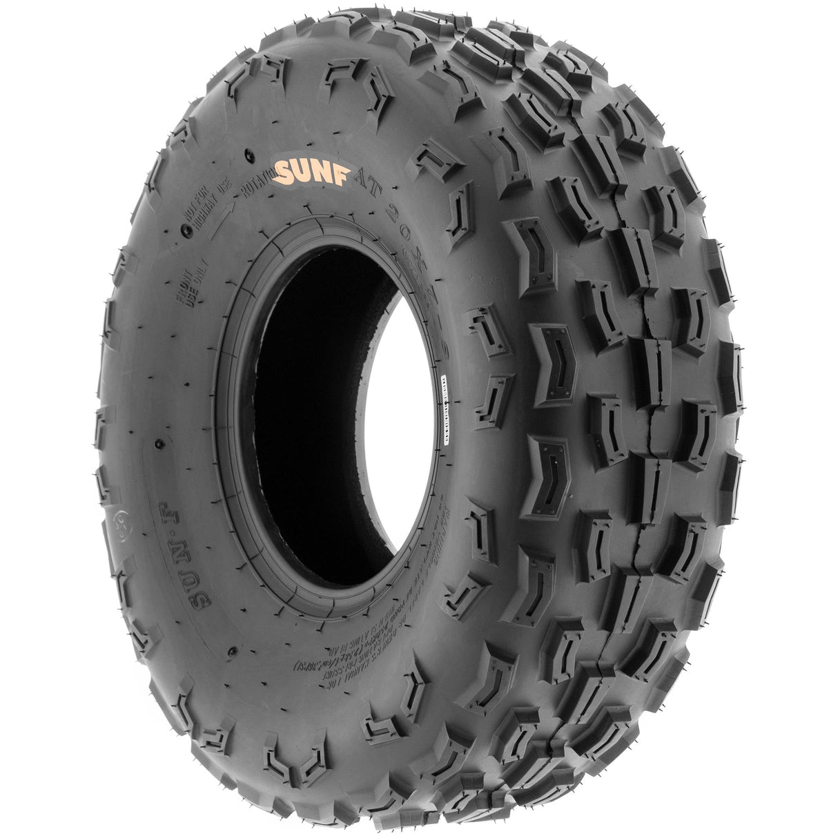 SunF ATV TIRE/UTV TIRE All Terrain 6 PR Tubeless A029 (set of 2) SUNF
