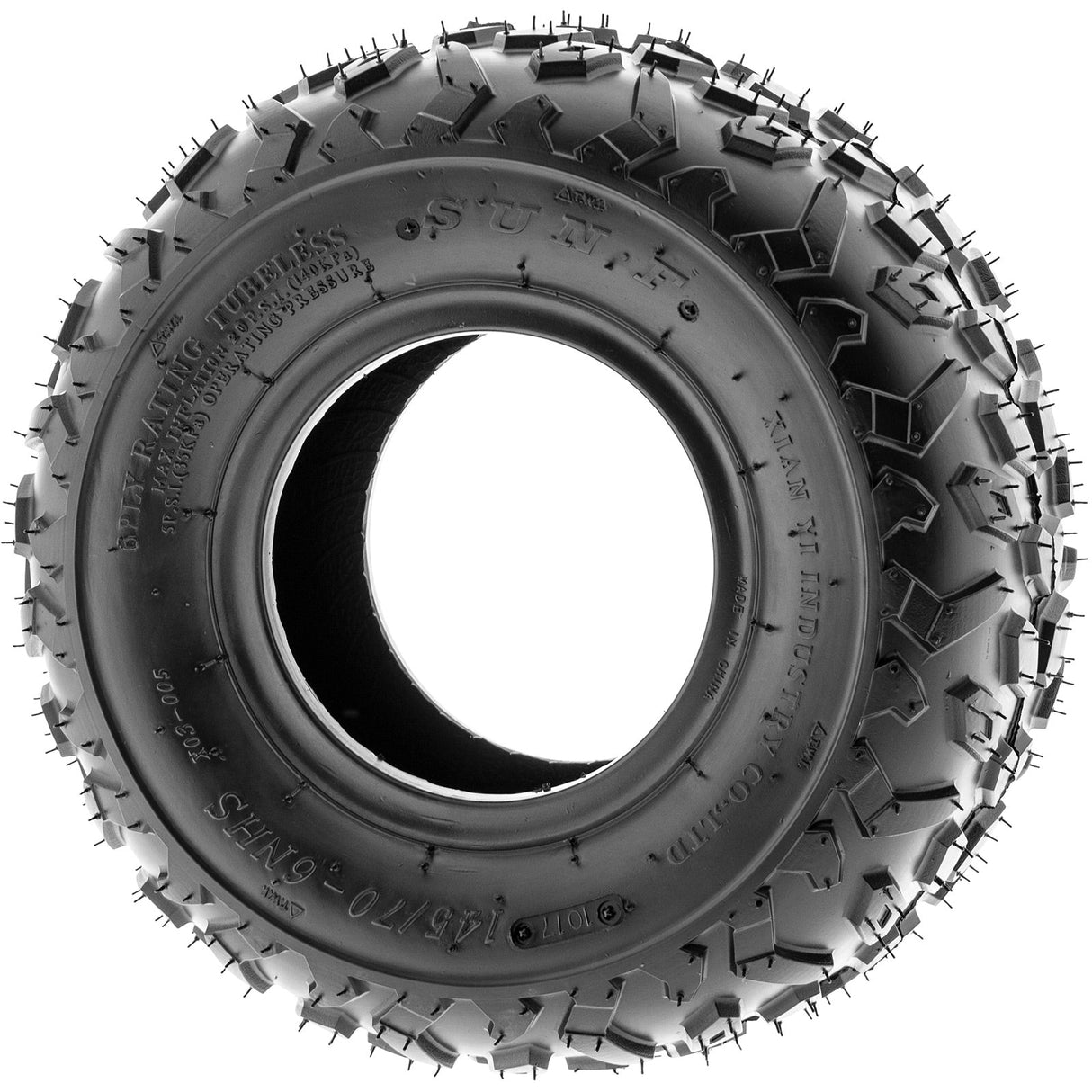 SunF ATV TIRE/UTV TIRE All Terrain 6 PR Tubeless A014 (set of 2) SUNF