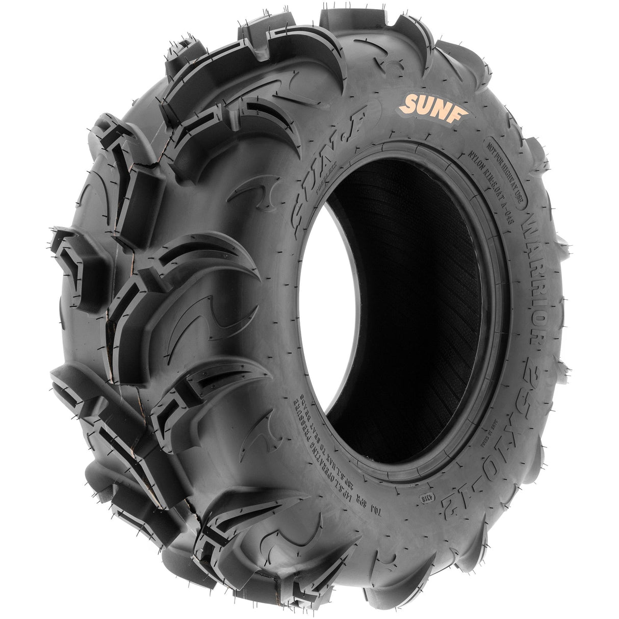 SunF ATV TIRE/UTV TIRE All Terrain Mud Tire 6 PR Tubeless A048 WARRIOR (set of 2) SUNF