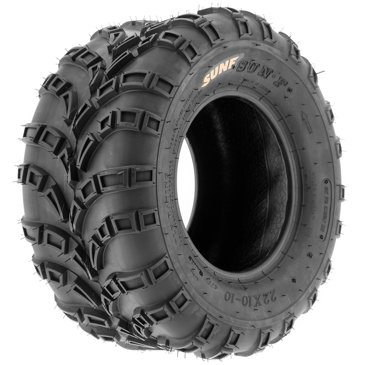 SunF ATV TIRE/UTV TIRE All Terrain 6 PR Tubeless A028 (set of 2) SUNF