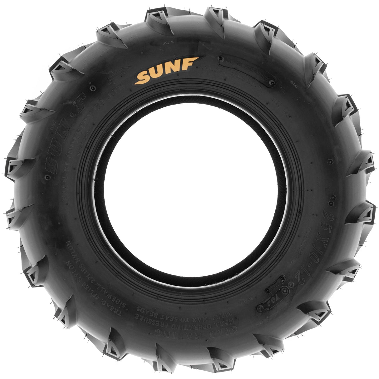 SunF ATV TIRE/UTV TIRE All Terrain 6 PR Tubeless A024 (set of 4) SUNF
