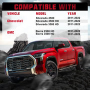 1.5/2 Inches 2011-2022 Chevy Chevrolet Silverado GMC Sierra 2500 3500 8x180mm Wheel Spacers 4PCS Flashark