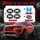 1.5 inch 2018-2022 Jeep Wrangler TJ YJ / 2011-2022 Dodge Durango 5x5" Wheel Spacers 4PCS