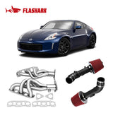 Exhaust Kit for Nissan 370Z 2009–2017 – Header, Catback, Y-Pipe, Test Pipes, Cold Air Intake