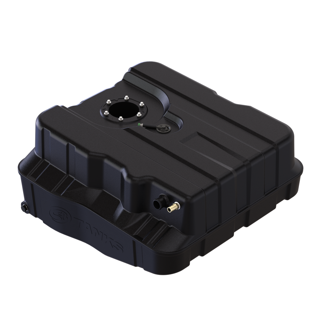 2000-2010 Powerstroke 7.3L/6.0L/6.4L S&B 40 Gallon After Axle Replacement Fuel Tank (10-1002-1)