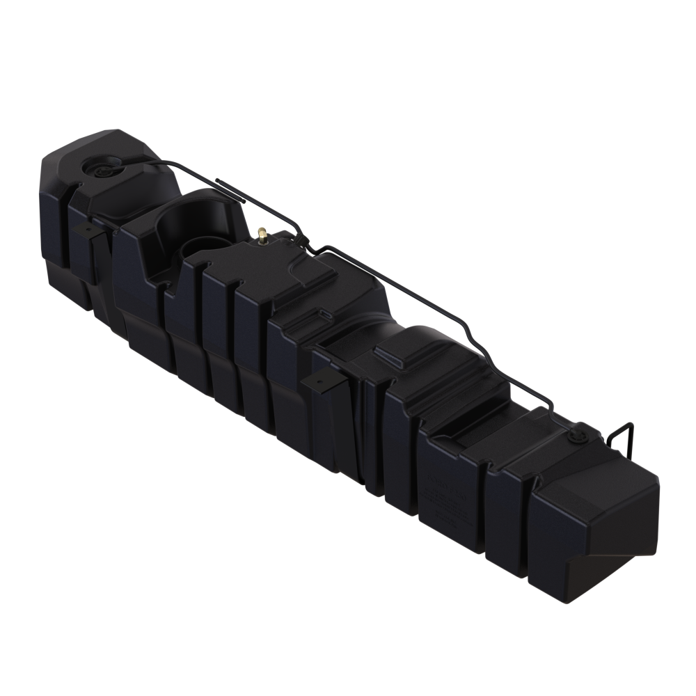 60 Gallon High-Capacity Fuel Tank for 1999-2010 Ford Powerstroke 7.3L, 6.0L, 6.4L Crew Cab & Ext Cab Long Bed S&B