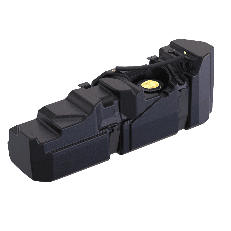 S&B 52 Gallon High-Capacity Fuel Tank for 2005-2024 Dodge Ram Cummins Crew and Quad Cab Short Bed S&B