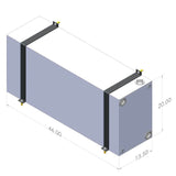 35 Gallon Wheel Well Water Tank (Passenger Side) S&B 35 Gallon Wheel Well Water Tank (Passenger Side) 35 Gallon Wheel Well Water Tank (Passenger Side) 35 Gallon Wheel Well Water Tank (Passenger Side) 35 Gallon Wheel Well Water Tank (Passenger Side)