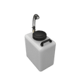 7 Gallon RV Portable Galley Grey Water Tank S&B