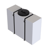 100 Gallon Slim Detail Tank S&B