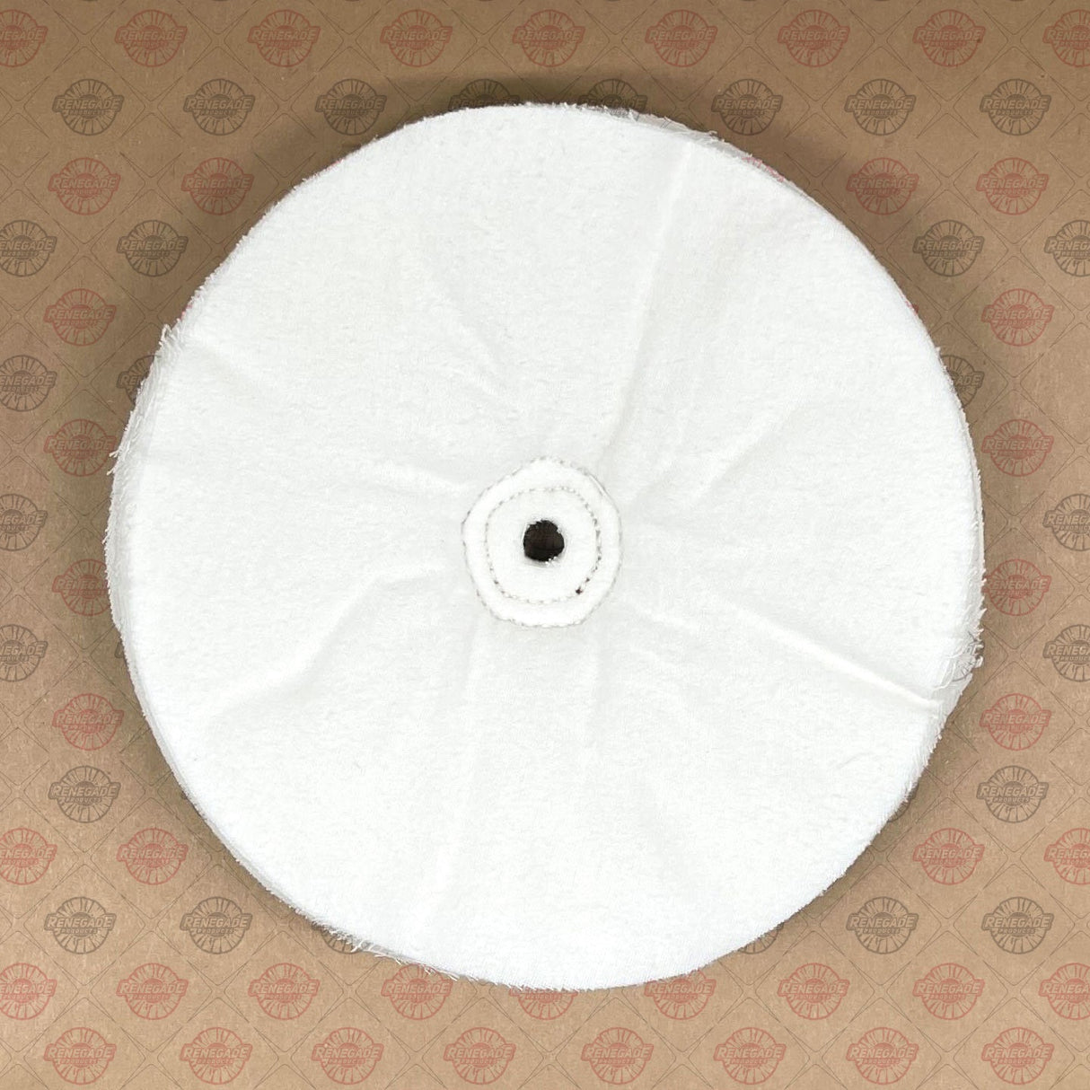 Single-Stitched Loose-Ply Buffing Wheels For Metal Finishing (with 1/2" Arbor Hole)
