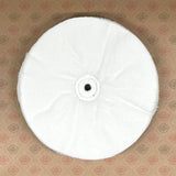 Single-Stitched Loose-Ply Buffing Wheels For Metal Finishing (with 1/2" Arbor Hole)