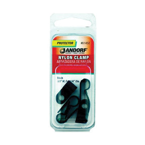 JANDORF CLAMP Nylon Blk 3/8x1/4 5 PK 61452 Jandorf