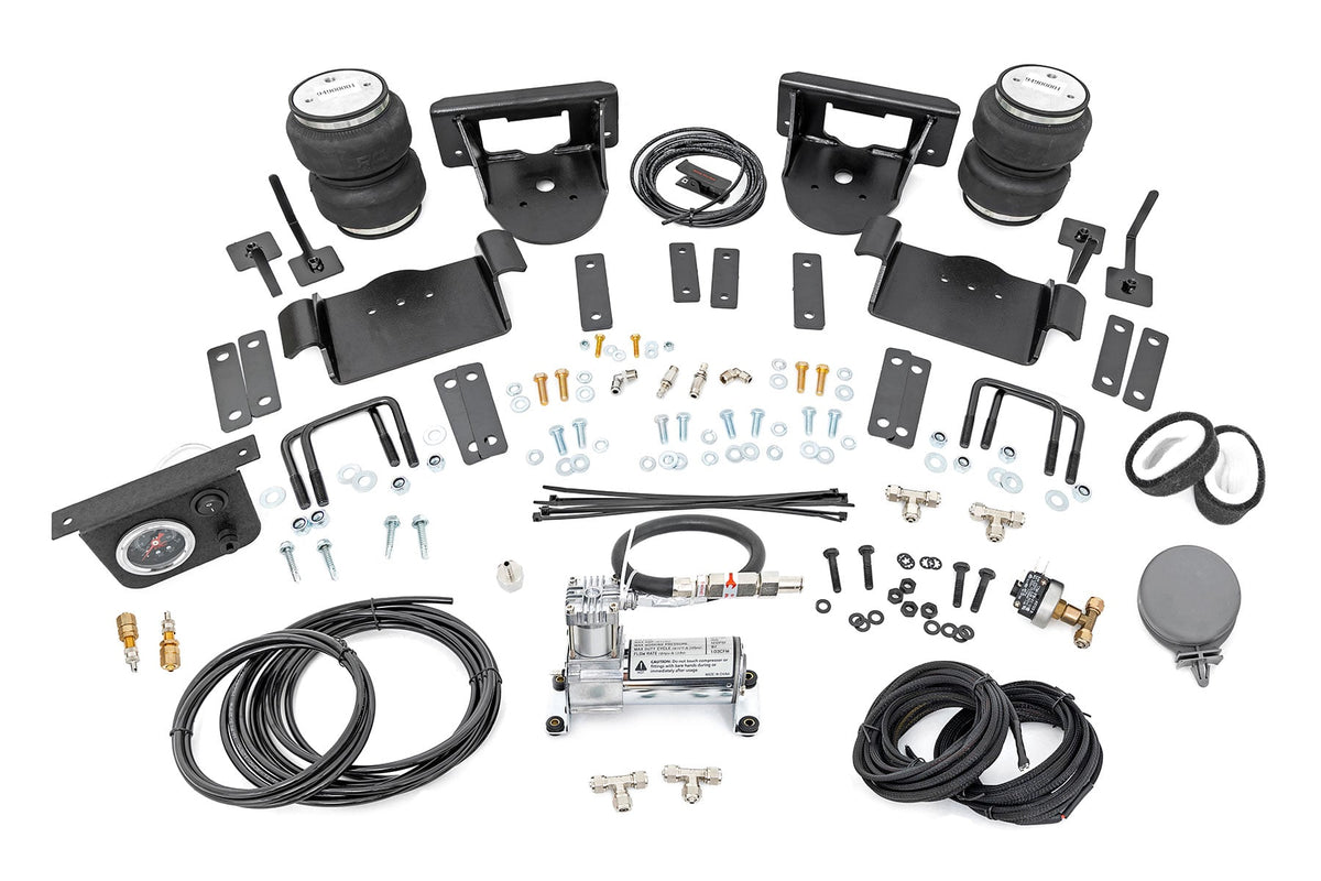 Air Spring Kit w/compressor 0-6 Inch Lifts Ford F-150 4WD (2015-2020) Rough Country