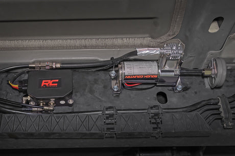 Air Spring Kit w/compressor Wireless Controller Ford F-250/F-350 Super Duty (17-22) Rough Country