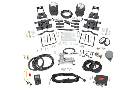 Air Spring Kit w/compressor Wireless Controller Ford F-250/F-350 Super Duty (05-16) Rough Country