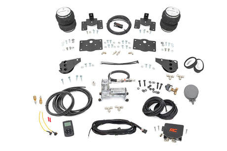 Air Spring Kit w/compressor Wireless Controller Stock Height Ram 1500 (10-18 & Classic) Rough Country