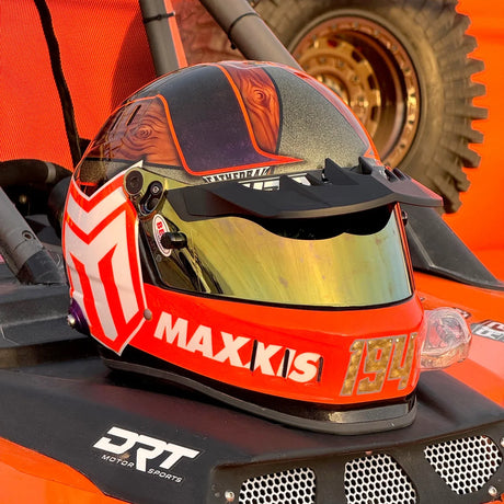 Universal DRT Helmet Shield Visor Kit - Wes Miller Signature Series Edition