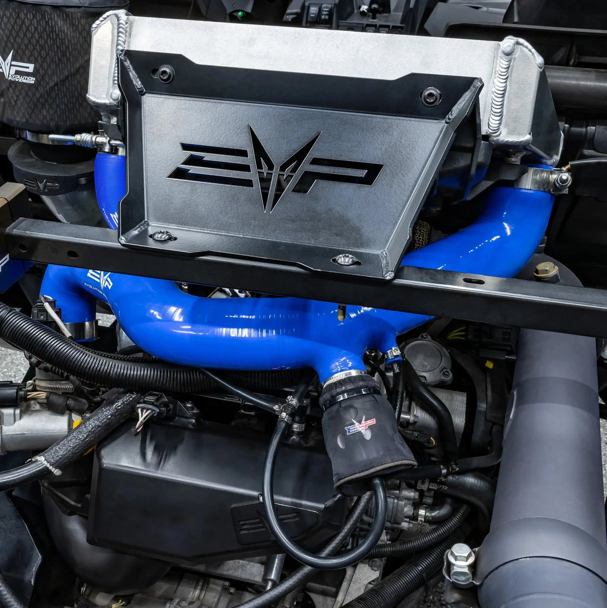 2020+ Can-Am Maverick X3 Silicone Charge Tubes with BOV Port Evolution Powersports