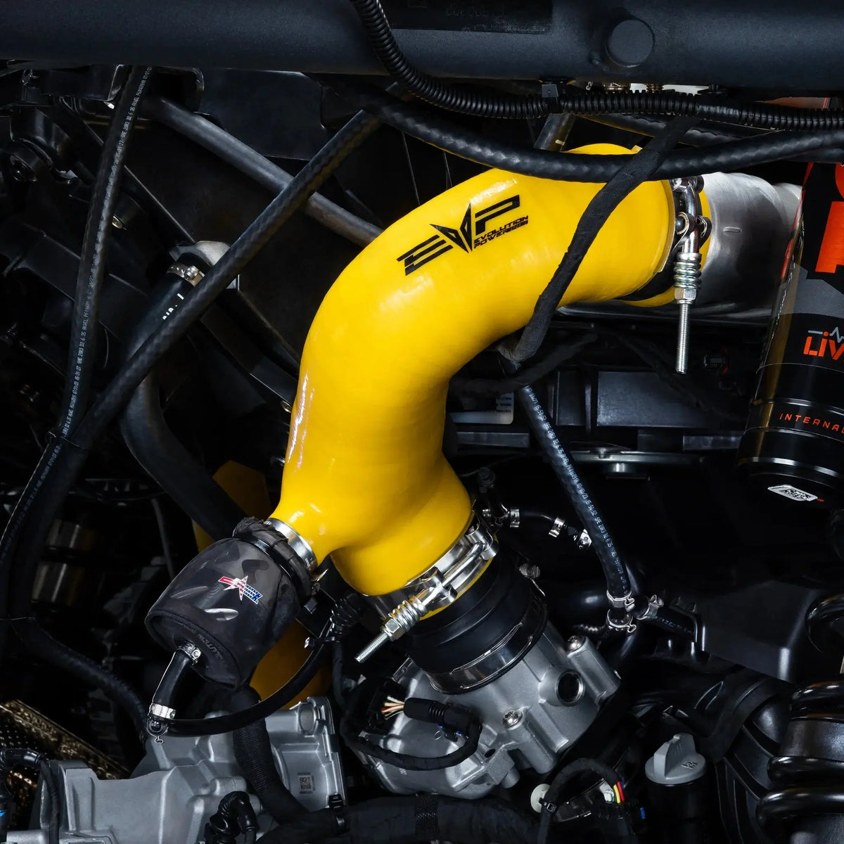 EVP Silicone Charge Tube for Can-Am Maverick R Evolution Powersports