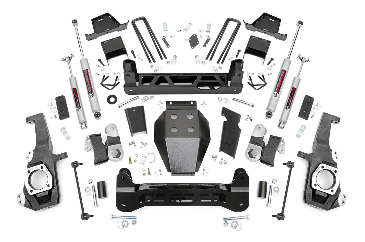 7 Inch Lift Kit NTD Silverado/Sierra 2500HD/3500HD 4WD (20-26) Rough Country