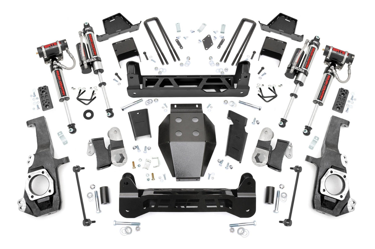7 Inch Lift Kit NTD Vertex Shocks Silverado/Sierra 2500HD/3500HD (20-26) Rough Country