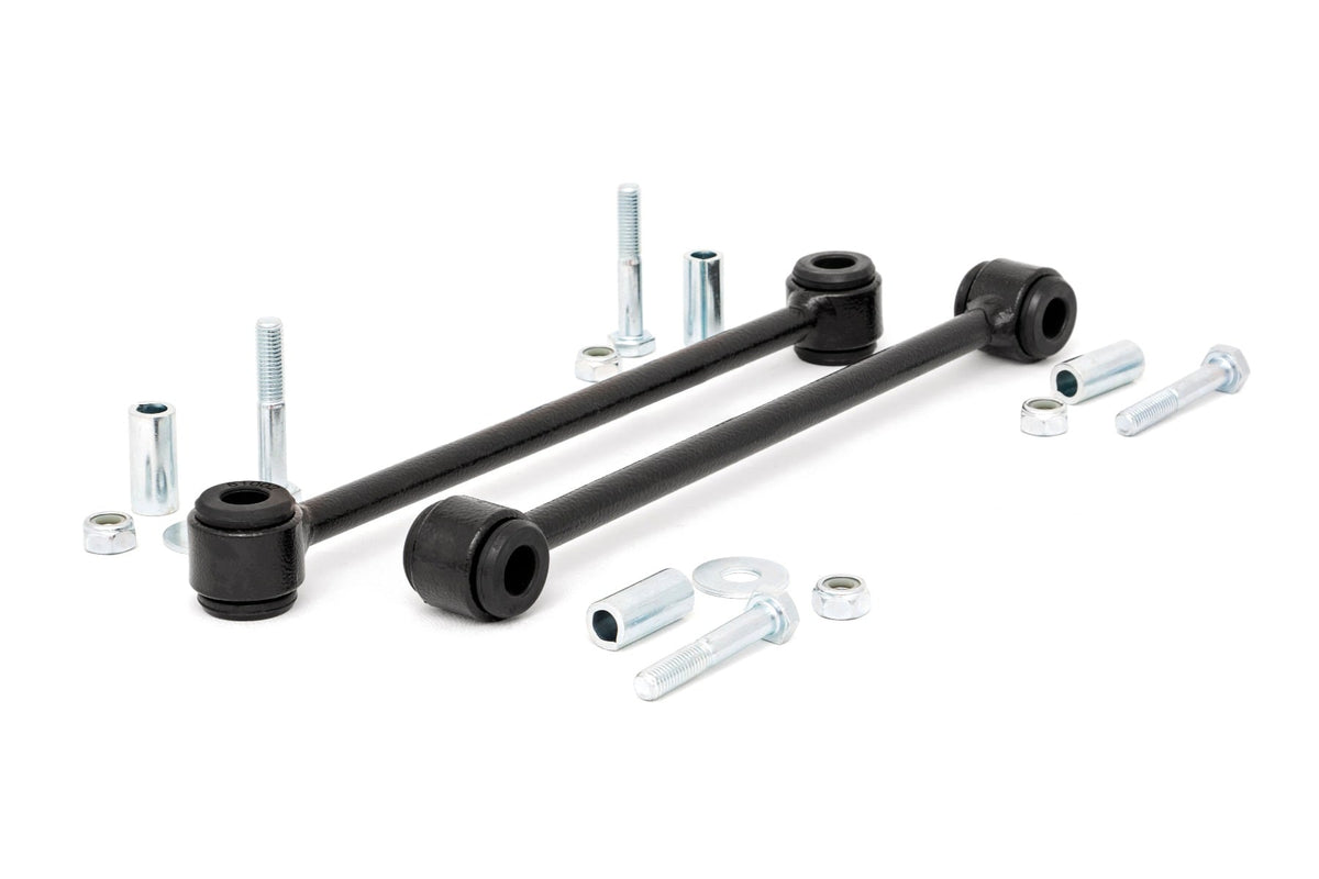 Sway Bar Links Rear 6 Inch Lift Jeep Wrangler JK/Wrangler Unlimited (07-18) Rough Country