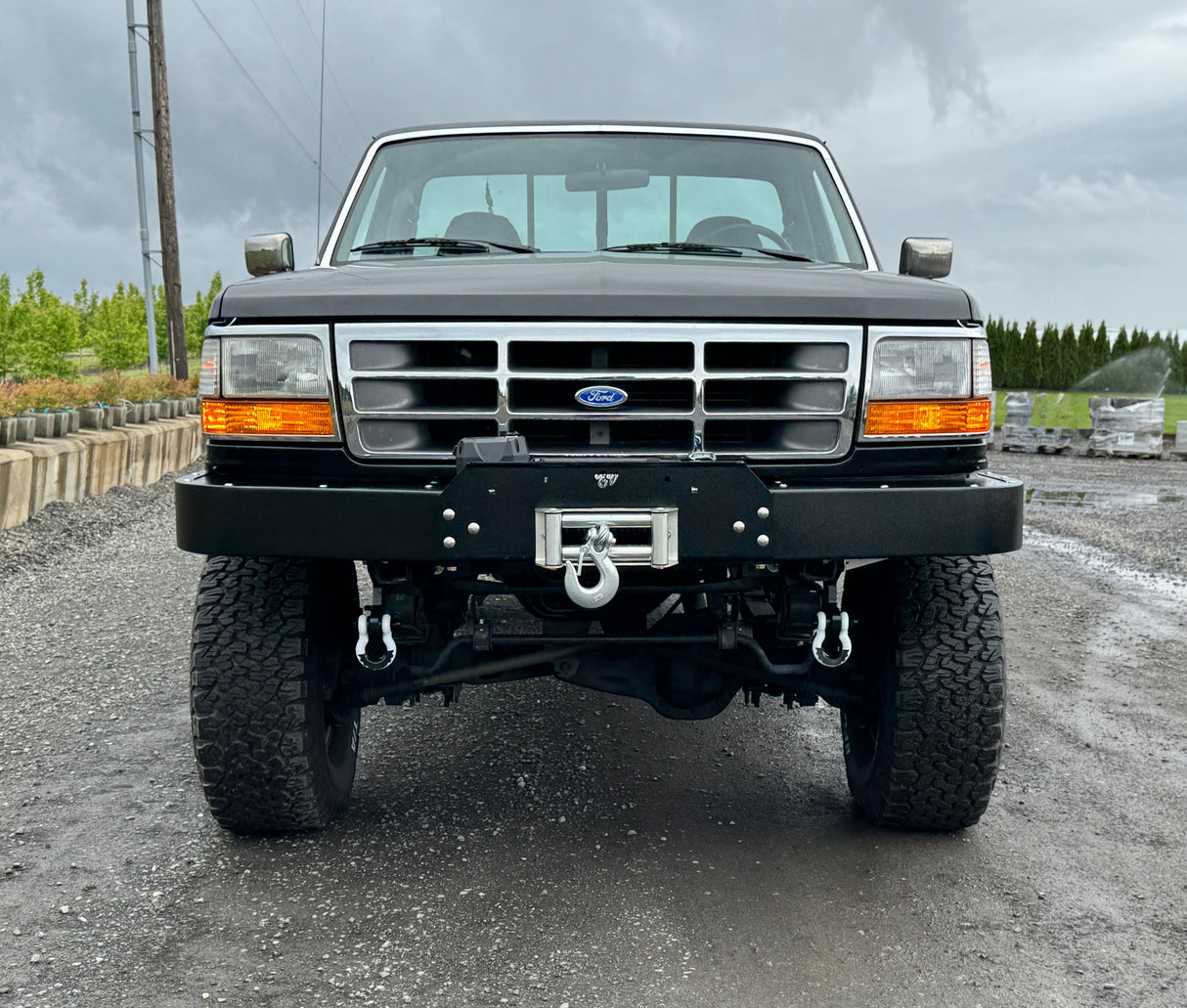 Engineered Vintage ‘GOAT' winch bumper - 1987-1997 Ford F-Series Engineered Vintage LLC
