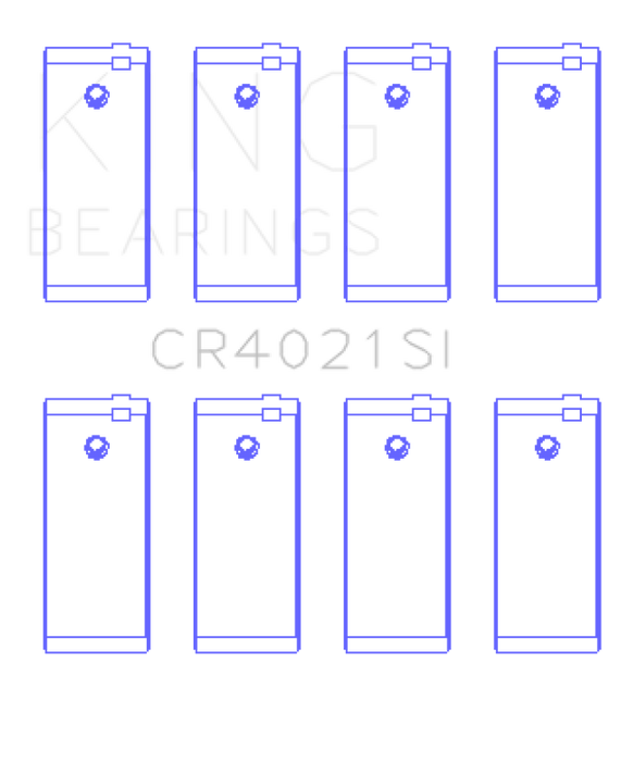 King Engine Bearings Escort 1.9 1987/89 (Size +0.25mm) Connecting Rod Bearing Set