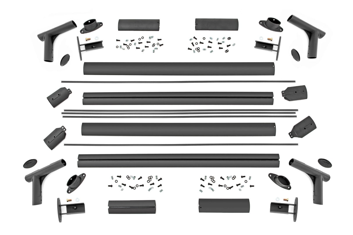Bed Rack Half Rack Aluminum Chevy Silverado 1500 2WD/4WD (2019-2026) Rough Country
