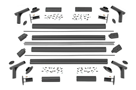 Bed Rack Half Rack Aluminum Chevy Silverado 1500 2WD/4WD (2019-2026) Rough Country
