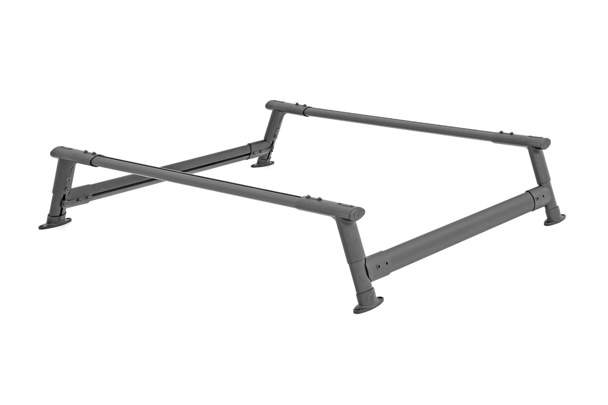 Bed Rack Half Rack Aluminum Chevy Silverado 1500 2WD/4WD (2019-2026) Rough Country
