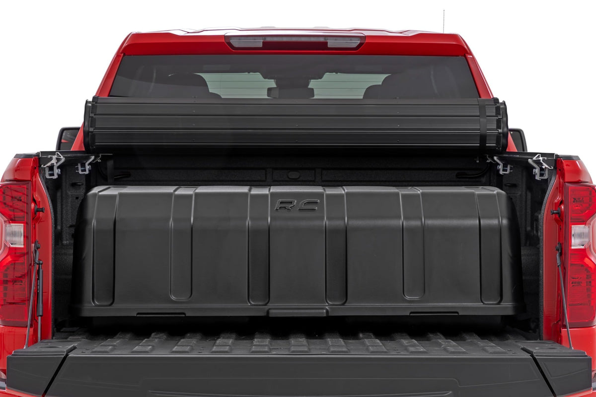 Truck Bed Cargo Storage Box Lid & Box Easy Access Full Size 56 Inch Rough Country
