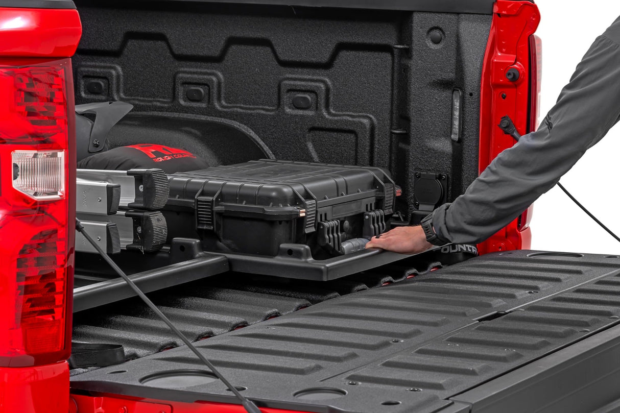 Slide-Out Truck Bed Cargo Tray Easy Tailgate Access Universal Fitment Rough Country