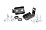 Shock Relocation Brackets Front Jeep Wrangler JK/Wrangler Unlimited (07-18) Rough Country